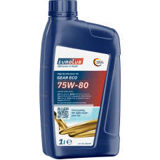 EUROLUB Gear ECO 75W-80 (синтетичне) 1 л