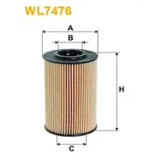 Масляный фильтр WIX FILTERS WL7476 для VW Audi Skoda Seat 1.6 TDI 2.0 TDI с уплотнителями