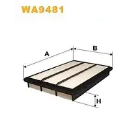 Воздушный фильтр WIX FILTERS WA9481 для Mitsubishi Pajero III IV Pajero Sport Montero