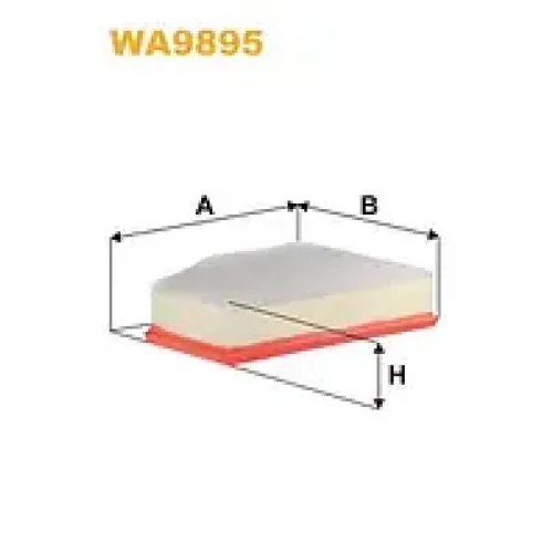 Воздушный фильтр WIX FILTERS WA9895 для BMW 5 F10 F11 7 F01 F02 X5 F15 X6 F16 30d 40d