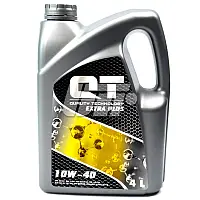 Полусинтетическое моторное масло QT-OIL Extra Plus 10W-40 SL/CF для бензина и дизеля, 4 л - QT1310404