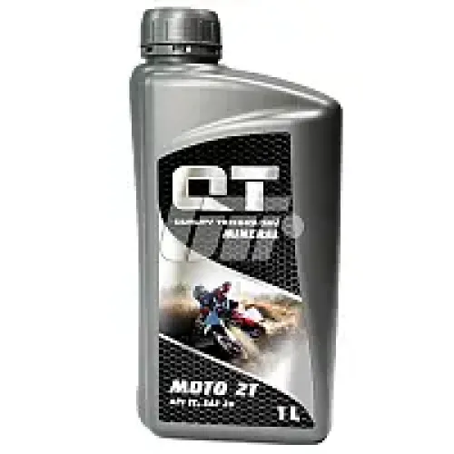 Минеральное масло QT-OIL Mineral 2T API TC 1 л для двухтактных двигателей, QT1520001