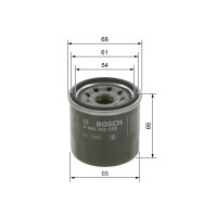 Фильтр масла BOSCH 0986452058