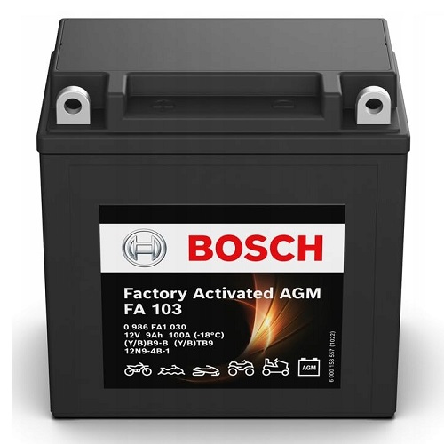 0092M4F250 Акумулятор Bosch мото 12В/9Ач/100А