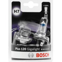 Автолампа BOSCH 12V 55W H7 GIGALIGHT 120 бокс 2 шт