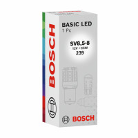 Автолампа 12V 2,5W C5W LED SV8.5-8 6000K BASIC