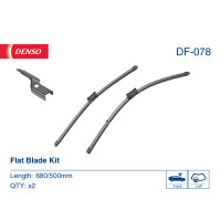 К-т щітки склоочисника (680/500 мм) Denso