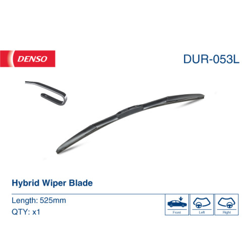 Гібридна щітка склоочисника Denso Hybrid 525мм