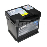 Акумулятор Exide Premium (207×175×190), 53Ач, 540А, R+