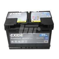 Акумулятор Exide Premium (278×175×190), 77Ач, 760А, R+