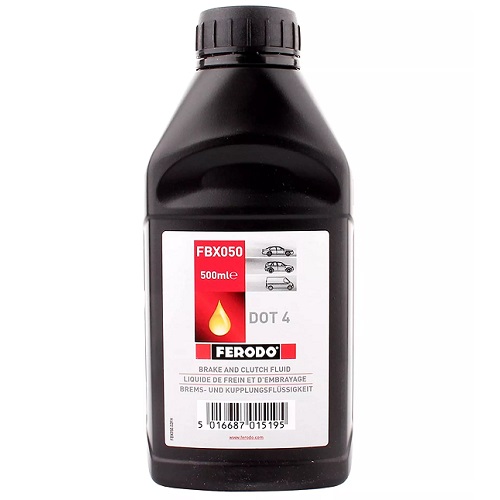 Гальмівна рідина Ferodo (DOT 4) 0,5л
