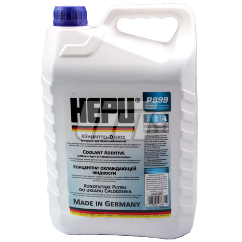 Антифриз-концентрат Hepu, G11 (синій), 5л