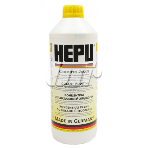Антифриз-концентрат Hepu, G11 (жовтий), 1.5л