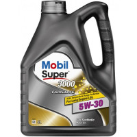 Моторное масло Mobil Super 3000 X1 Formula FE 5W-30, 4л MOBIL 152564