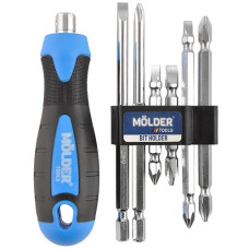 Викрутка зі змінними насадками Molder 6 в 1