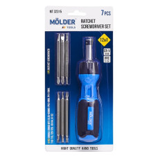 Викрутка реверсивна з комплектом насадок 12 в 1