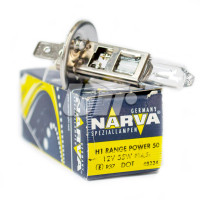 Автолампа H1 55W P14,5S RP50+ 12V NARVA 55W P14,5s CP