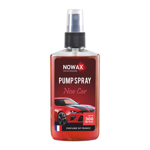 Автомобільний ароматизатор повітря NOWAX PUMP SPRAY New Car 75ml