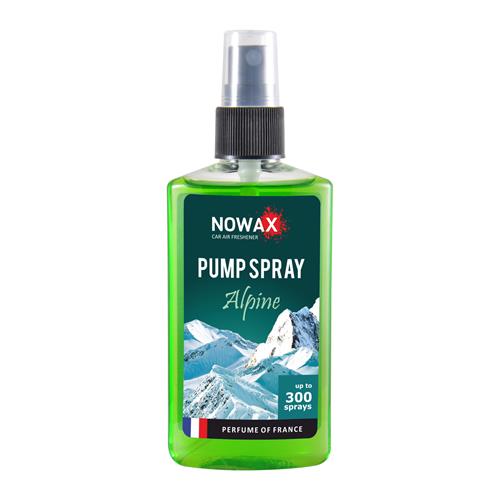 Автомобільний ароматизатор повітря NOWAX PUMP SPRAY Alpine 75ml