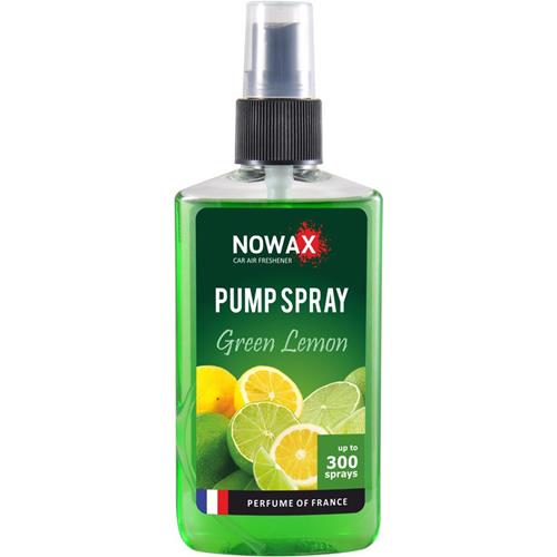 Автомобільний ароматизатор повітря NOWAX PUMP SPRAY Green Lemon 75ml