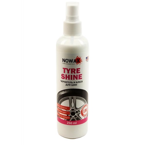 NOWAX Tyre Shine Чорний блиск для шин 250ML