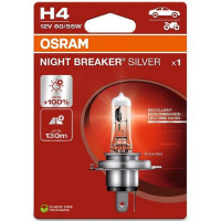 Автолампа Osram H4 12V 60/55W P43t