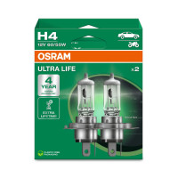Автолампа Osram H4 12V 60/55W P43T к/т 2 шт