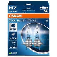 Автолампа Osram H7 12V 55W PX26D (к/т 2 шт)