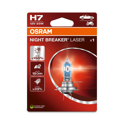 Автолампа Osram H7 12V 55W