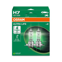 Автолампа Osram 55W 12V PX26 к/т 2 шт
