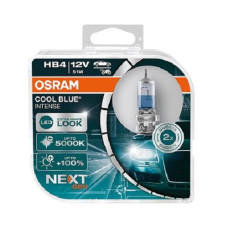(к/т 2 шт) Автолампа Osram (HB4 12V 51W P22D)