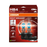 Автолампа Osram HB4 12V 51W P22D (к/т 2 шт)