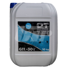Антифриз QT MEG STANDARD -30 G11 синій 10кг