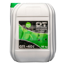 Антифриз QT MEG EXTRA -40 G11 зелений 10кг