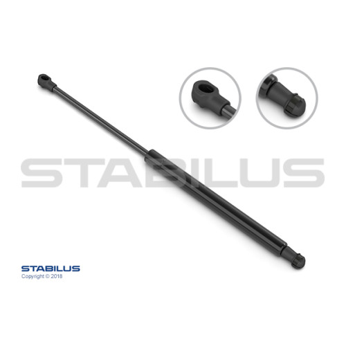 STABILUS Амортизатор багажника, F=540N, L=41.05см, H=15.05см