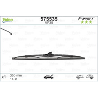 Каркасна щітка склоочисника Valeo First 350мм