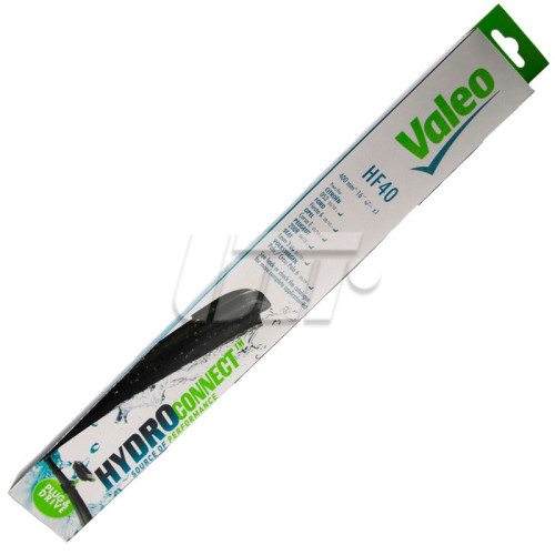 Безкаркасна щітка склоочисника Valeo HydroConnect Front 400мм